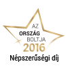 Ország Boltja 2016 Népszerűségi díj I. helyezett