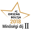 Ország Boltja 2018 Minőségi díj II. helyezett